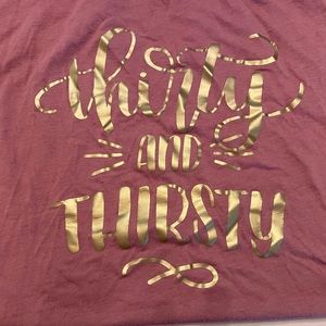 Women’s 30th birthday T-shirt size large